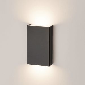 Aplique 10w LBD5640-10 IP-65 150*92*50mm negro 3000k (SEIS EFECTOS)