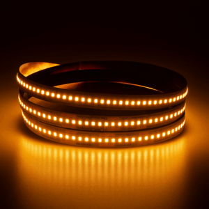 Cinta 2200k Ambar 2835 120 led/mt 15W 5 mt IP-20