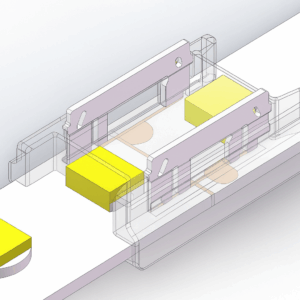 CONECTOR UNION 5 mm CINTA LED KDL-2PIN-5MM-A