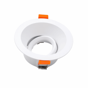 Emp. basc. GU-10 TS119 PC WH RECES. blanca 80 MM (94*45) PC EVOLIGHT