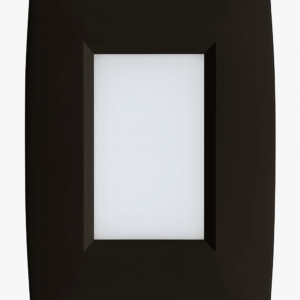 Empot. escalera 2W 3000K LBD2650-2 BK 73LM 83*123*35mm IP-65 negro PC