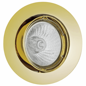 Emp. BASC. Ø CS02 GU-10 SG (ORO) Ø 72 MM (78*22) ALUMINIO EVOLIGHT