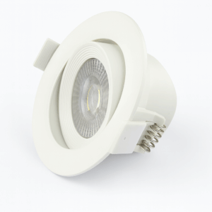 Emp. BASC. Ø LED B23770 3" 5w 3000K BLANCA PLASTICA ROOMLUX