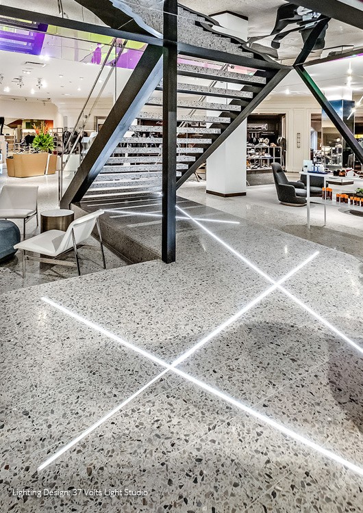 Perfil A01889A_2 HR-ALU KLUS de piso - Imagen 4