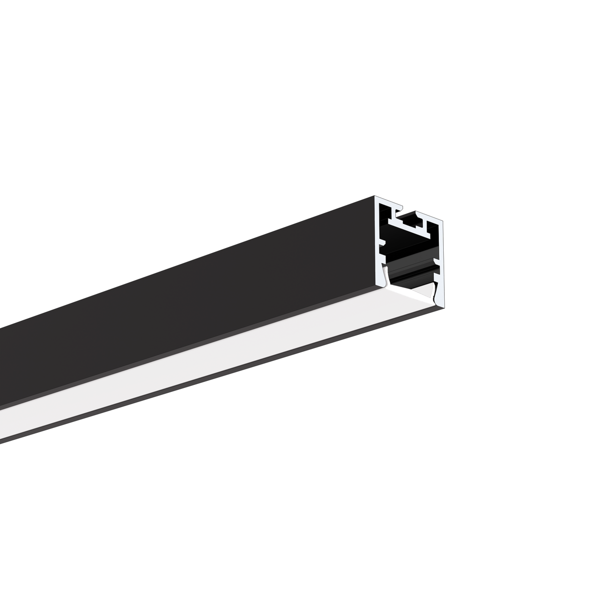 Perfil B7696 PDS-ZM ALU NEGRO KLUS