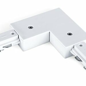 Conector para riel L curva izq. 2 LINEAS