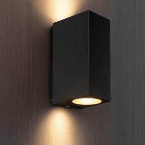 Aplique 6w 3000k LCW0220S LED 2X3W 3000K Up&Down Negro