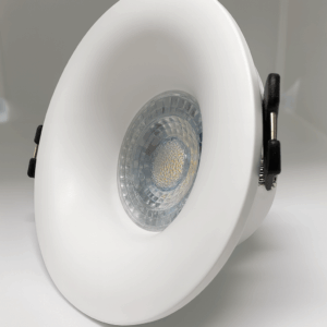 Emp. fija GU-10 TS89 RECES. WH blanco Ø 75 mm (85*32) Aluminio