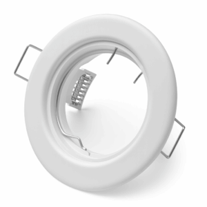 Emp. GU-10 TS53 WH Ø blanca Ø 60 mm (80*31) de acero EVOLIGHT