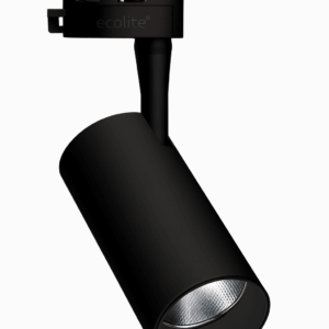 Foco riel 20W 4100K NEGRO BY-G1208 negro 30° 100-245V 2 lineas 65*158 mm