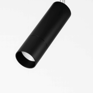 Foco riel B30330B BK 12W 3000K LED 24º NEGRO 960LM 60*200 mm 2 CONTACTOS