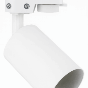 Foco riel GU-10 TG-20 WH dos fases blanco AL+PC 55X145 mm