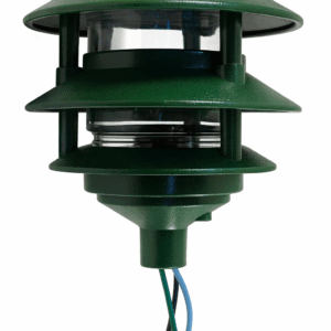 Lamp. JARDIN PAGODA 3T JT-15301A GR VERDE E-27 1/2 SIN NIPPLE
