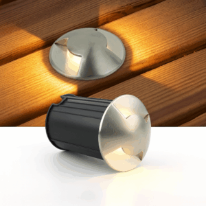 Empot. piso 3w indirecta 2700K doble 35*95 mm acero inoxidable IK-8 85-265V IP-65