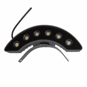 Lamp. 6W 3000K 30º adj. arboles BY-W3015 85-245V IP-65 media luna EVOLIGHT