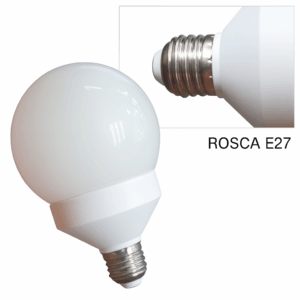 Bombillo 6500k 15w E-27 fluorescente T/GLOBO 15W L/Dia FU0032 20/10