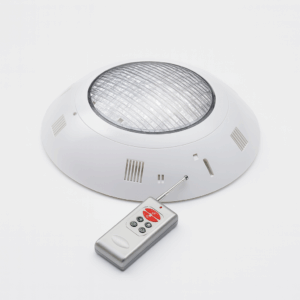 LAMPARA SUMERGIBLE LED SUPERFICIE IP68 18W PAR-56 RBG 12V P/PISCINA