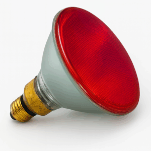 PAR-38 75W 120V ROJO REFLECTOR INCANDESCENTE