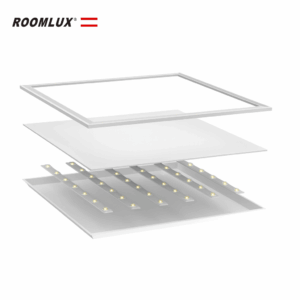 Panel 600X600 3000K 48w B29762 85-277V 75/lm/w 3840 L/M backlit blanco Roomlux
