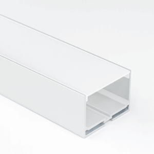 Perfil U gris 30 x 20 x 3 mt aluminio con difusor