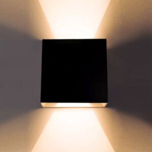 Aplique 4w LBD3450-4 IP-65 120*120*52mm negro 3000k